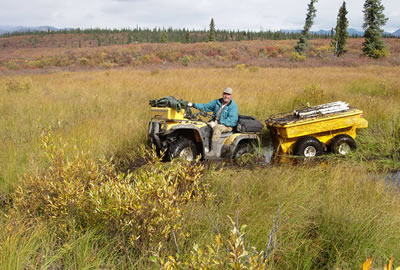 The Outfitter Pac-Rat ATV Trailer